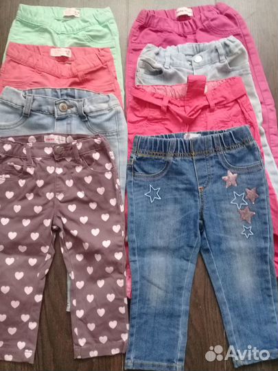 Одежда для девочки на рост 74-92 см