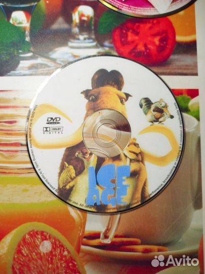 12 дисков, мультики