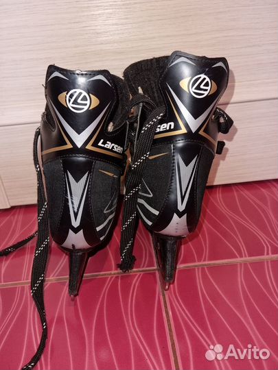 Коньки larsen 34размер