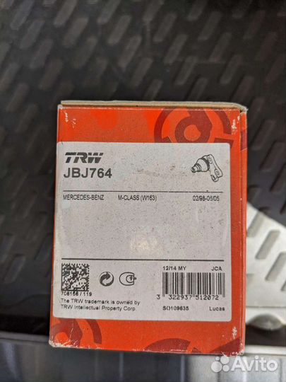 Новая шаровая опора TRW jbj764 для Мерседес мл 163