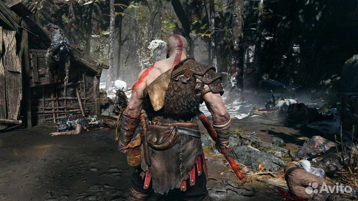 God of War 2018 диск для PS4