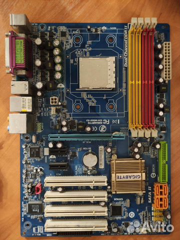 Материнская плата Gigabyte ga-m56s-s3 на запчасти