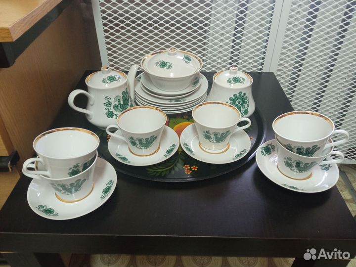 Чайный сервиз завод Пролетарий