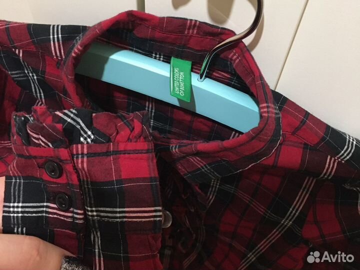 Рубашка для девочки 12-18 мес на год два года