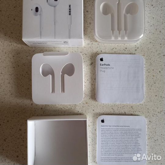Наушники Earpods класс 6 В