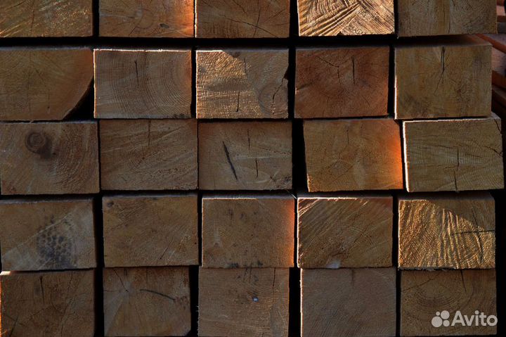 Брус из лиственницы для дачи