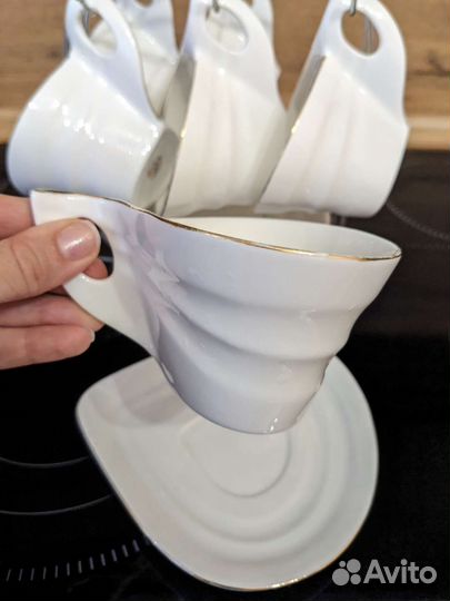 Чайно кофейный сервиз винтаж