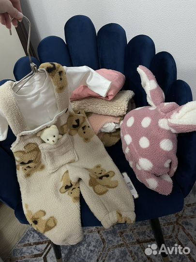 Костюм плюшевый теплый детский для малыша