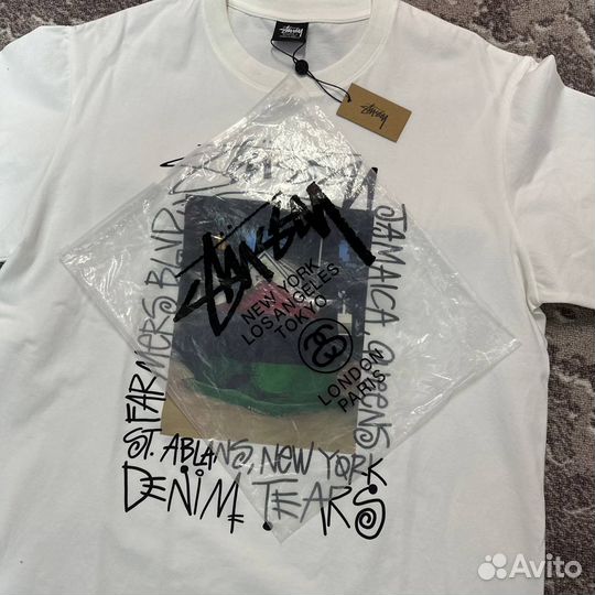 Футболка Stussy x Demin Tears Tee SS24