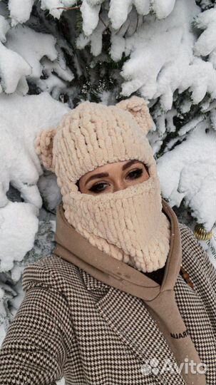 Балаклава с ушками