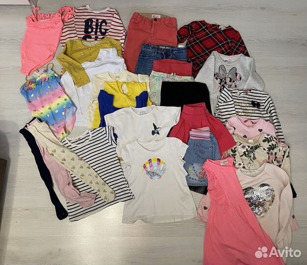 Пакет вещей на девочку 110-116
