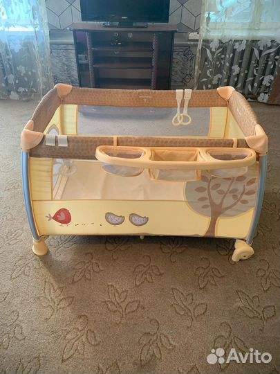 Манеж кровать happy baby