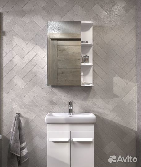 Зеркальный шкаф vigo Nova zsh.NOV.50, 50 см