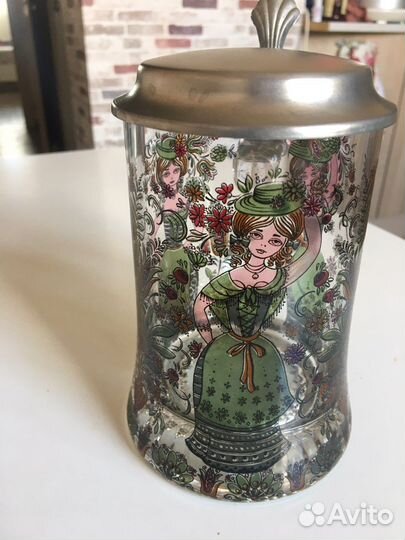 Пивная кружка Германия, винтаж, коллекционная