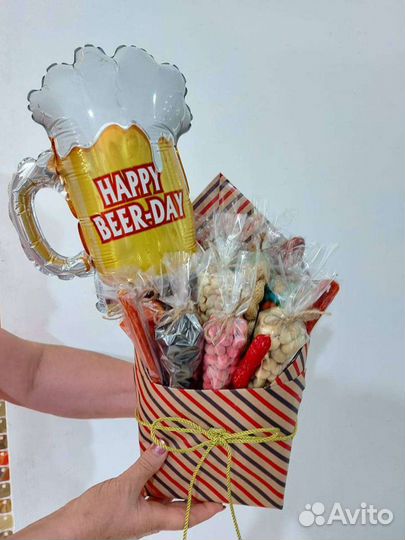 Мужской съедобный букет