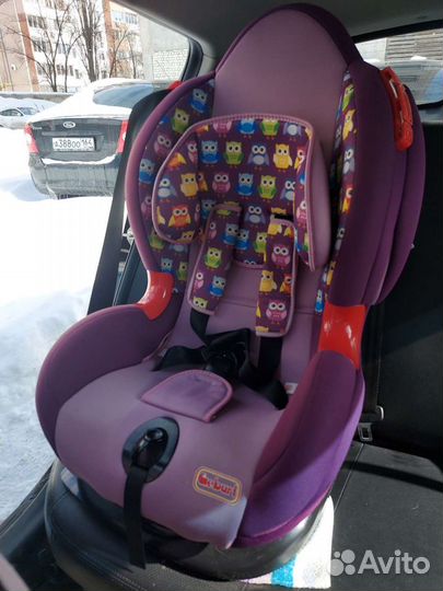 Автокресло geburt BR 512 Isofix сиреневый