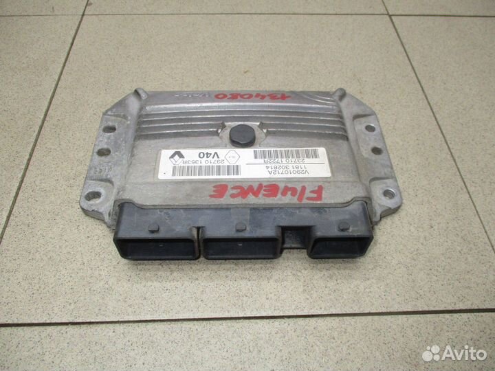 Блок управления двигателем Renault Fluence 2010-2