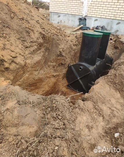 Септик под ключ, Установка септика, Канализация