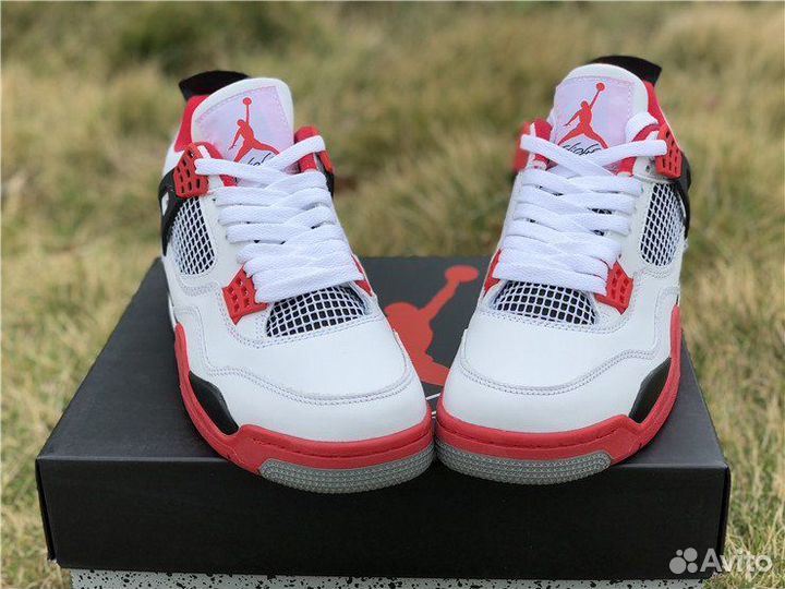 Кроссовки Nike Air Jordan 4 Fire Red