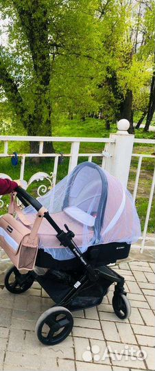 Коляска olssen elegance beige b818