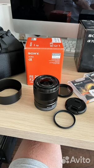 Объектив Sony FE 28 mm f2
