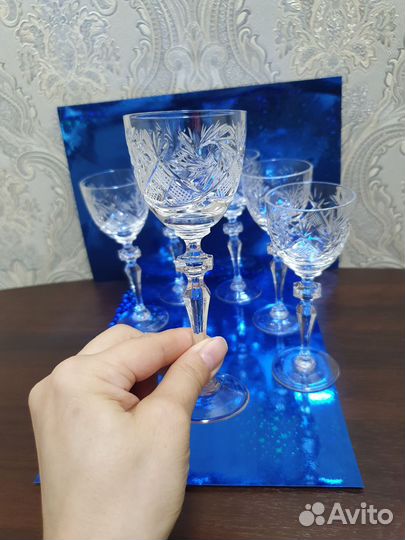 Рюмки хрустальные 