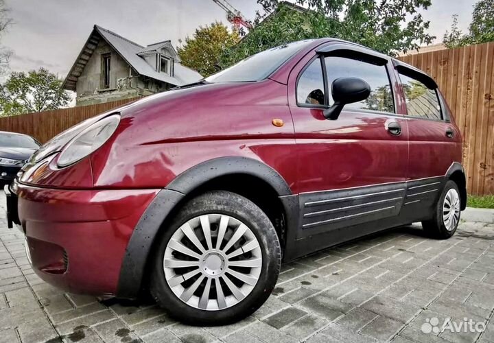 Обвес Daewoo Matiz (накладки, пороги, полуарки)