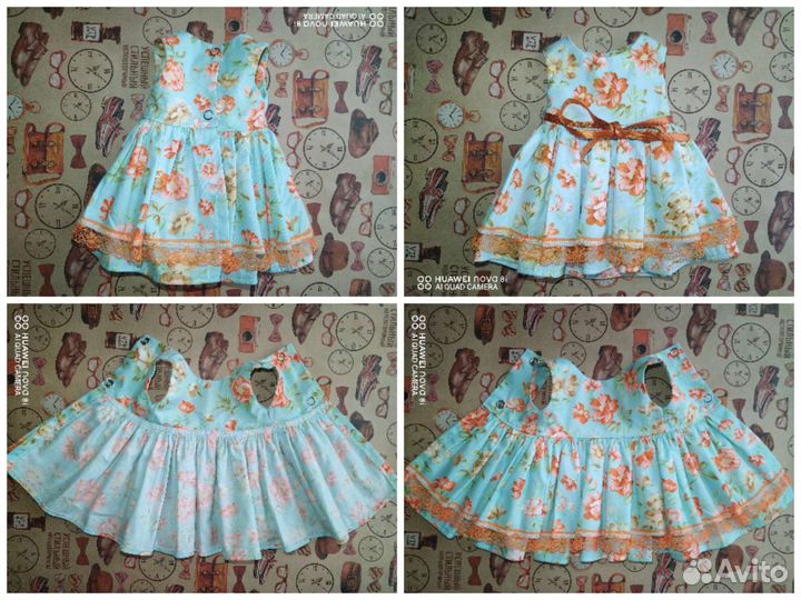 Новые платья, одежда на куколок готц 50см и подобн