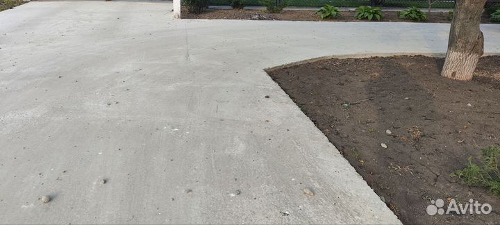 Заливка бетона