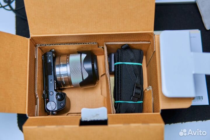 Камера Sony NEX 5R + 18-55mm + ремешок с коробкой