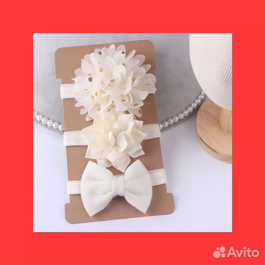 Новые детские повязки на голову