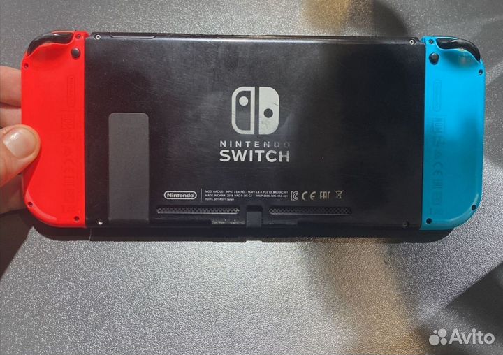 Nintendo switch 1rev (прошитая)