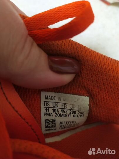 Бутсы adidas 45 размер