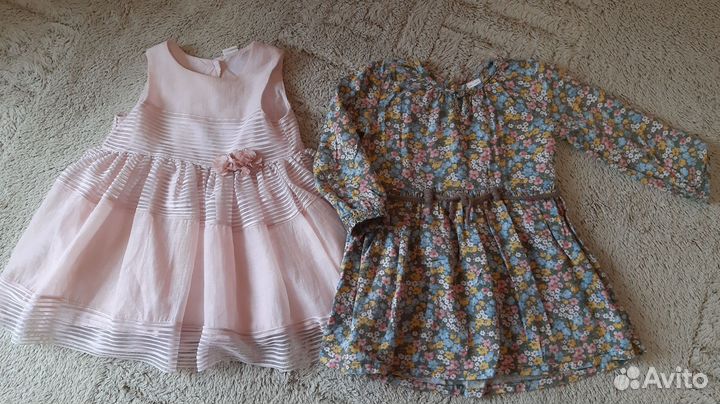 Сарафаны и платья для девочки фирмы H&M и Carter's