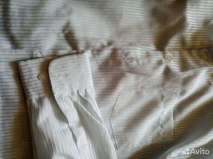 Рубашка для школы белая размер 14