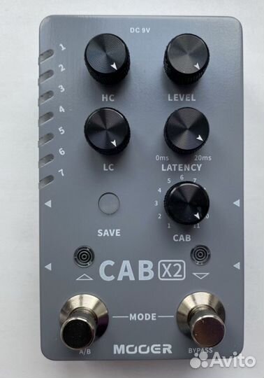 Mooer Cab X2 симулятор гитарных кабинетов