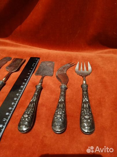 Набор столовых приборов 84 проба Царизм