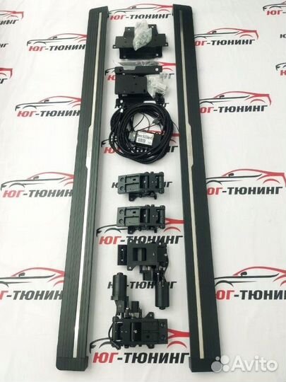 Выдвижные пороги на Mercedes GLE Coupe C292