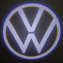 Подсветка дверей с логотипом Volkswagen