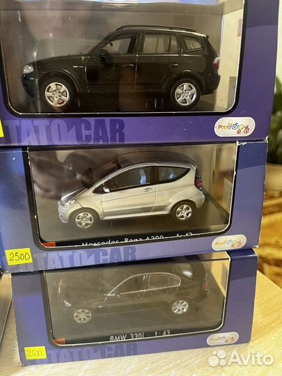 Модель автомобиля 1:43