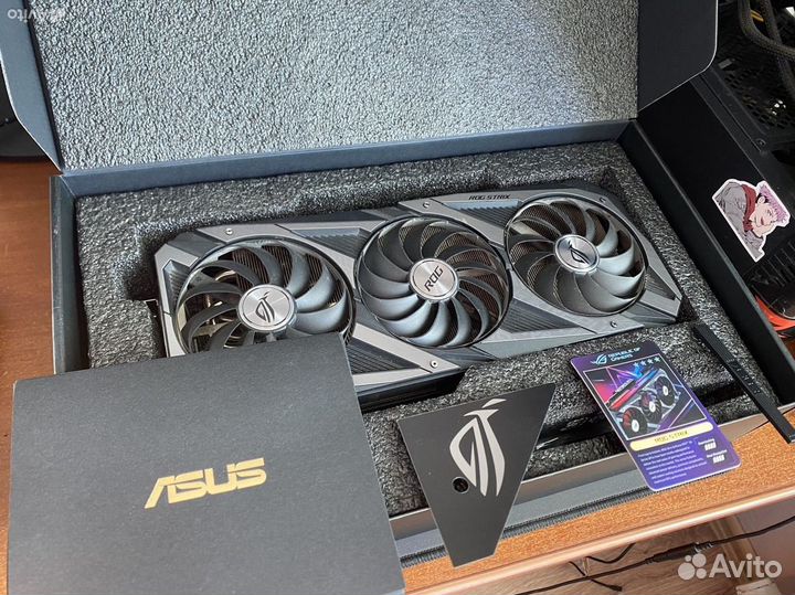 Видеокарта rtx 3090 asus ROG strix OC