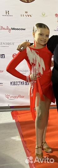 Бальное платье латина ю1