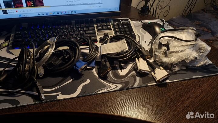 Кабели для пк VGA DVI USB A—B Lenovo SATA