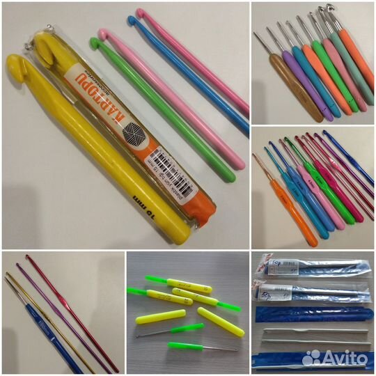 Спицы и крючки для вязания