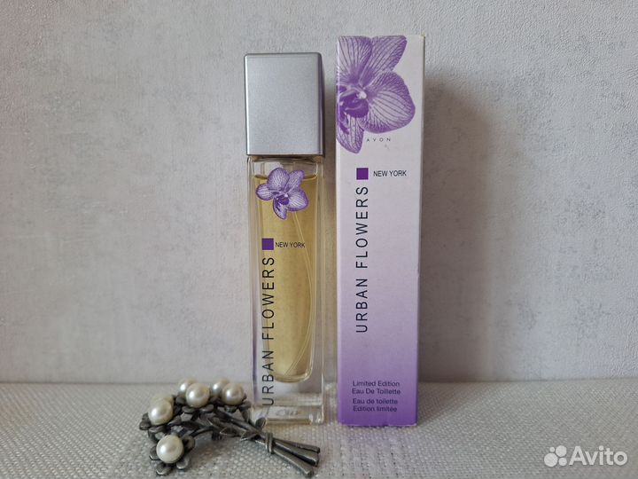Urban Flowers New York Avon \ Польша, винтаж, 30мл