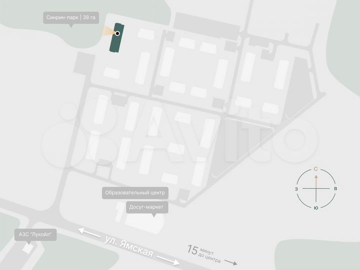 2-к. квартира, 77,4 м², 1/4 эт.