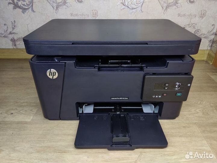 Мфу лазерное HP LaserJet Pro M125ra Гарантия