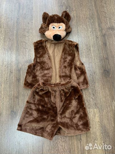 Карнавальный костюм медведь, медвежонок бурый