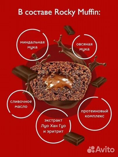 Маффин без сахара 