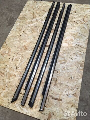 Хром молдинги бархотки Opel Astra H Разбор